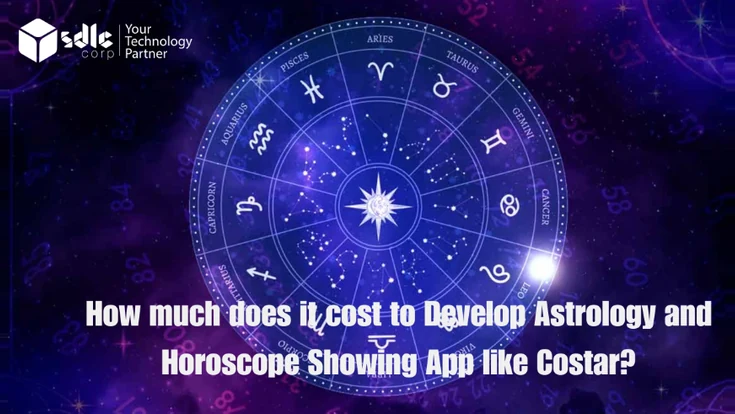Astrology app development cost guide showing features, technology, timeline, and pricing