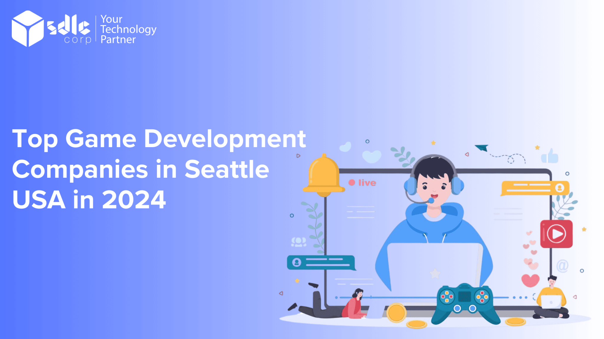 Top Game Development Companies in Seattle, USA | 2026 – SDLC Corp