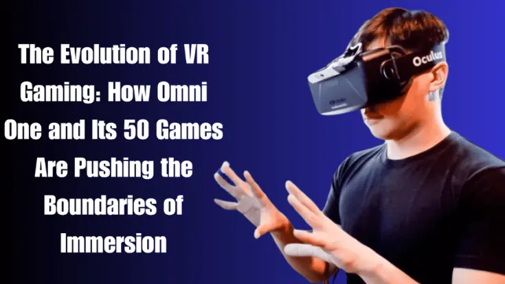 Omni One VR gaming experience with full-body motion tracking and immersive games