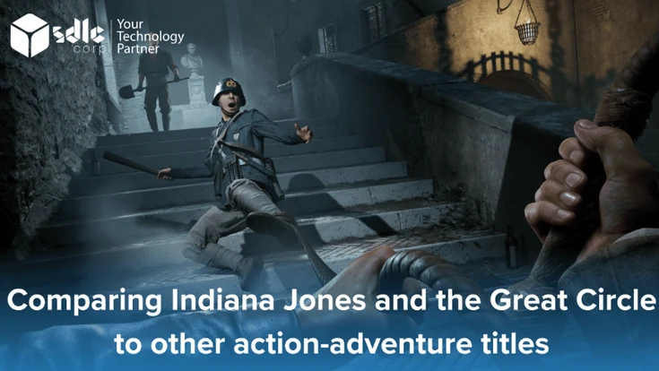 Indiana Jones and the Great Circle compared with other adventure games