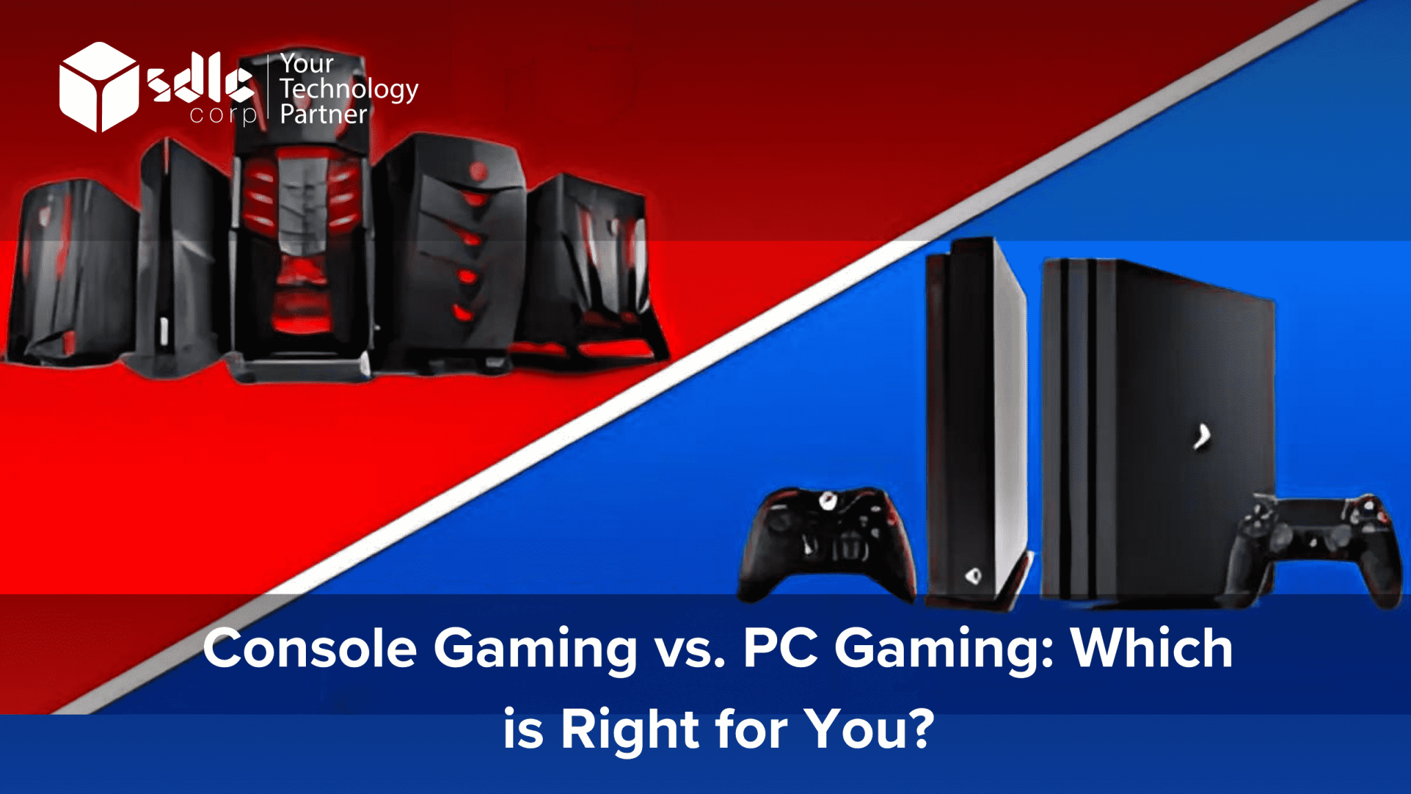 Console Gaming vs. PC Gaming Which is Right for You? SDLC Corp
