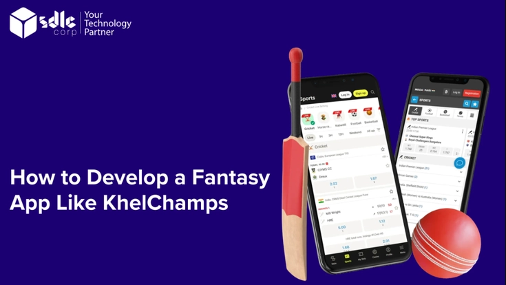 Fantasy sports app like KhelChamps development with cricket betting app interface