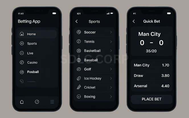 Example of a user-friendly interface with clean layout, intuitive navigation, clear icons, and responsive design optimized for both mobile and desktop users