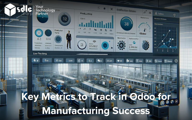 Odoo manufacturing metrics dashboard improving production efficiency and productivity