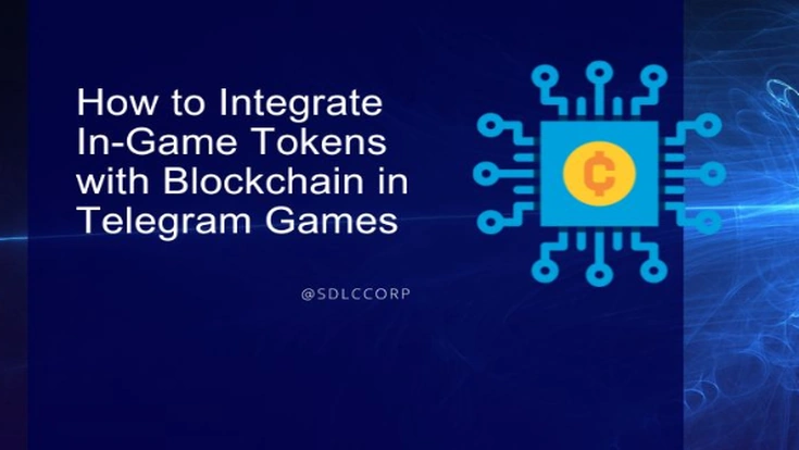 In-game token integration with blockchain in Telegram games