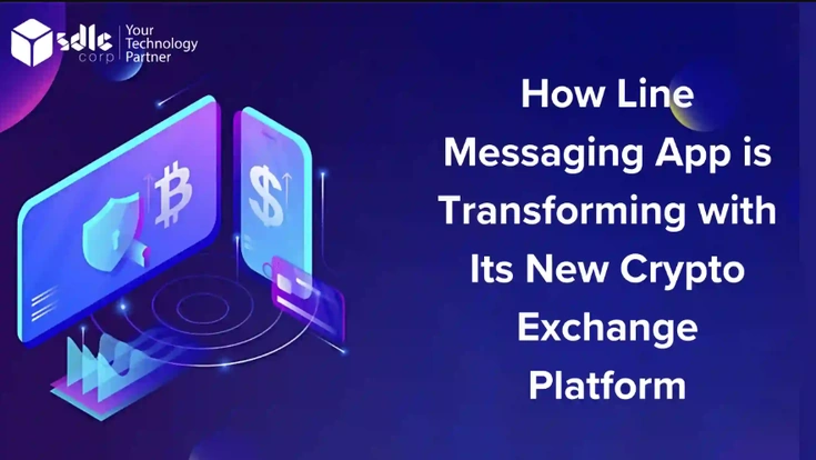LINE App crypto exchange platform for digital asset trading