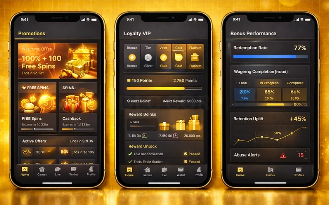 Casino promotions, loyalty tiers, and bonus performance analytics on mobile