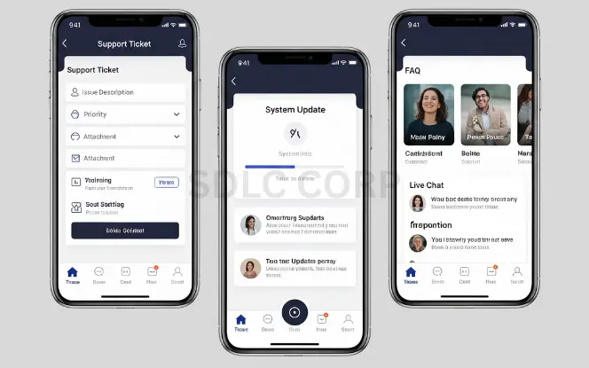 Post-Launch Support and Maintenance Team providing ongoing support, troubleshooting, updates, and performance monitoring after a product's launch to ensure stability and client satisfaction