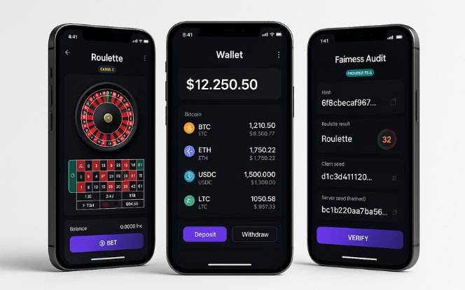 Visual representation of BC Game's crypto casino interface highlighting its user engagement and gameplay appeal