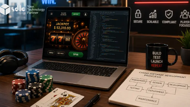 Casino software development process, cost, features, and security