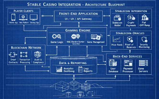 Architecture of casino game