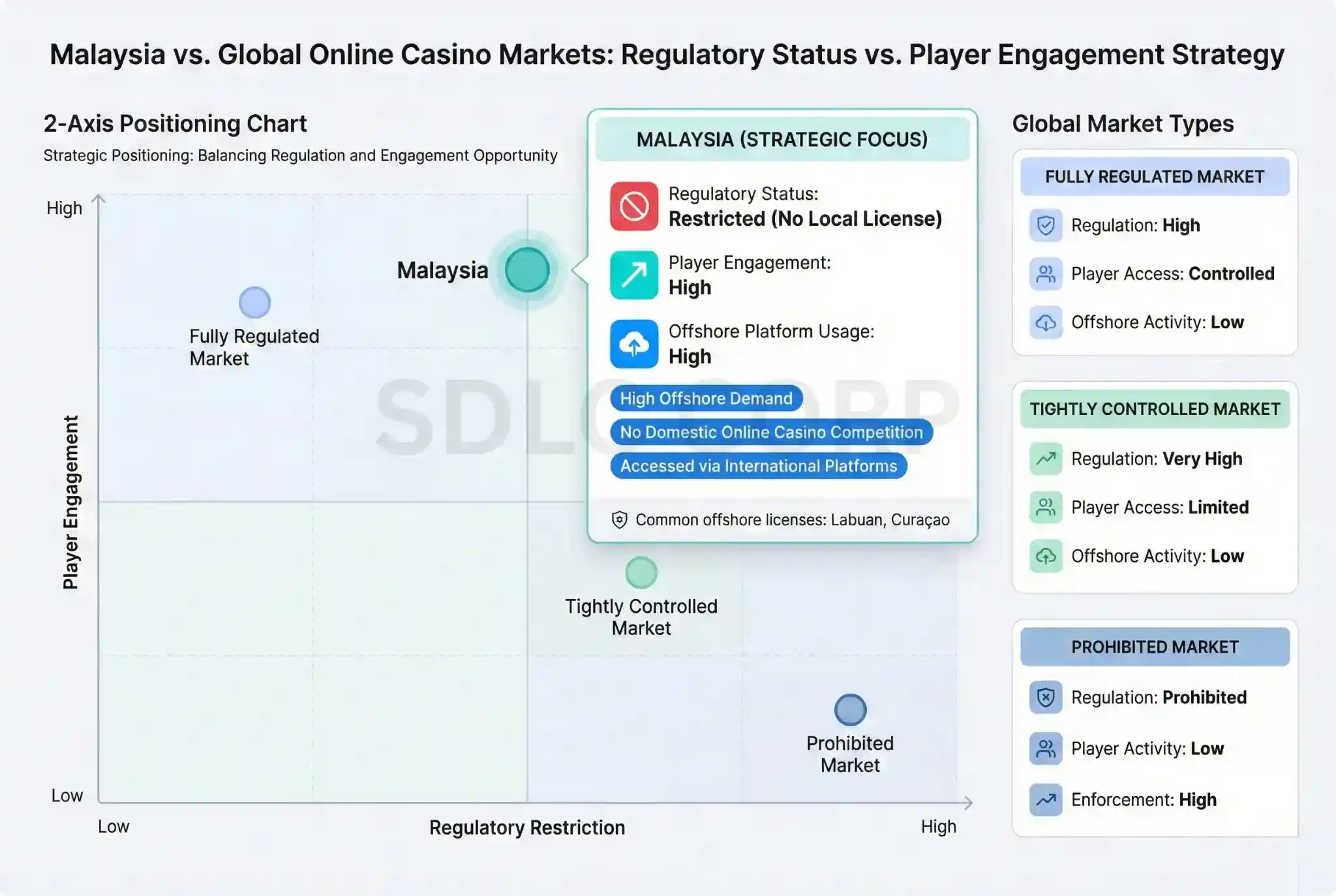  Malaysia vs Global Online Casino Markets 