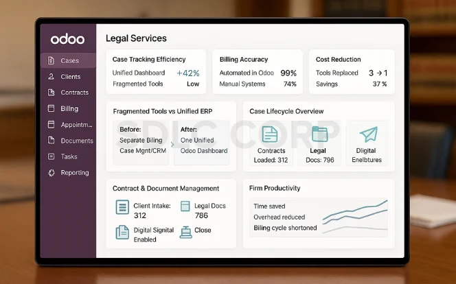 Why Modern Firms Are Adopting Odoo for Legal Services