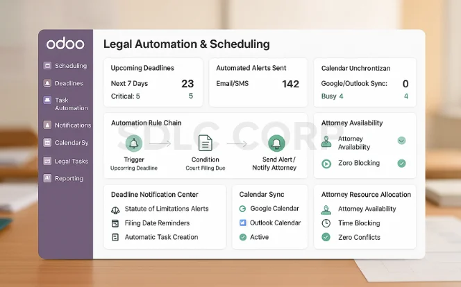 Automating Deadlines with Legal Practice Scheduling