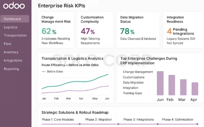  Odoo For Enterprises — Challenges, Risks & Strategic Solutions  