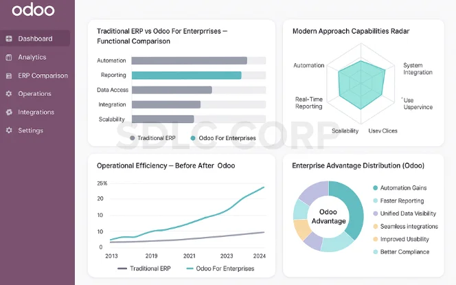  Odoo For Enterprises Traditional vs. Modern Approach Comparison  