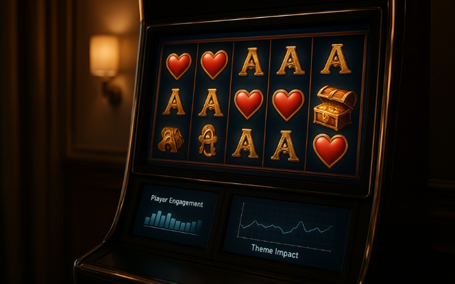 Conceptual image showing brain overlay with slot machine graphics and emotional triggers.