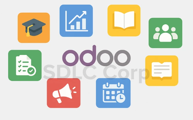 key modules in oddo for education.