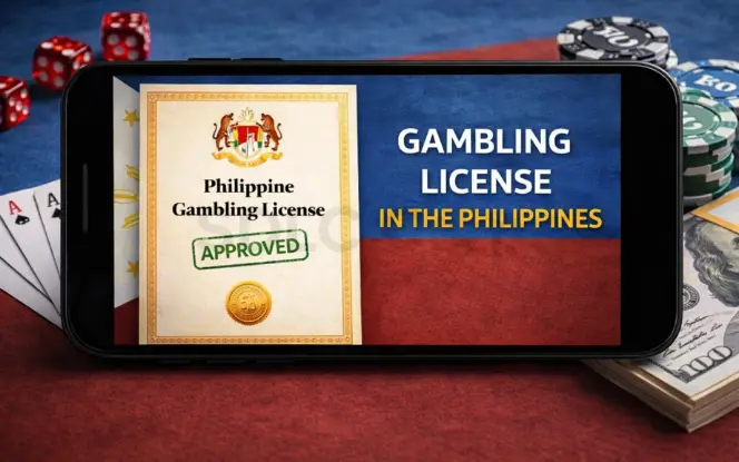 Approved gambling license in the Philippines for online casino and iGaming operators
