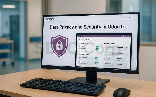 Data Privacy and Security in Odoo for Hospitals