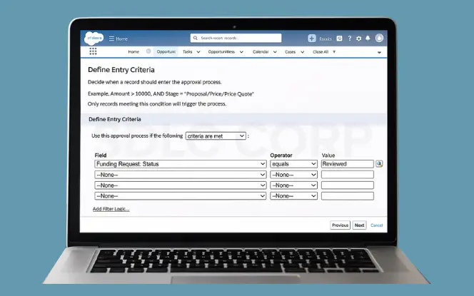 Salesforce approval process