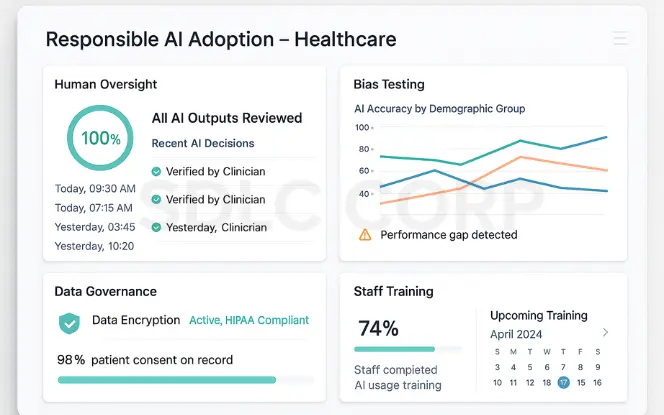 Responsible Adoption of Generative AI in Healthcare.