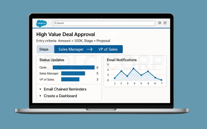 Salesforce process builder approvals