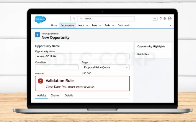 Salesforce Validation Rules