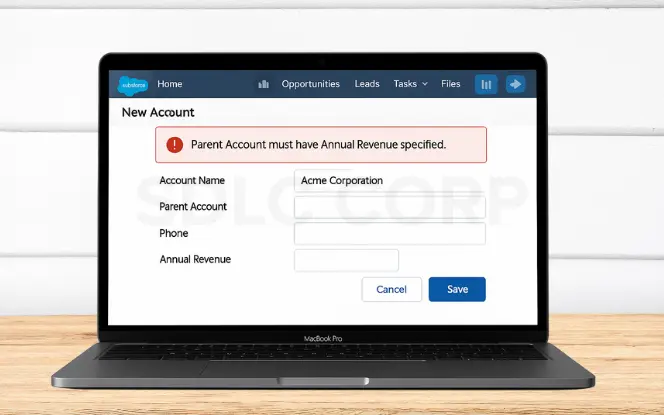 Salesforce Validation Use Cross-Object References