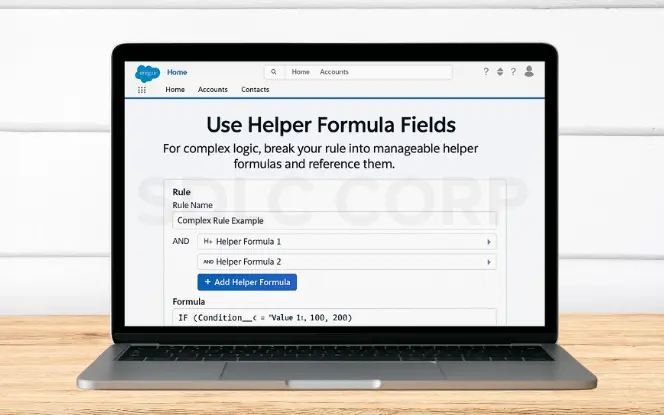 Use Helper Formula Fields