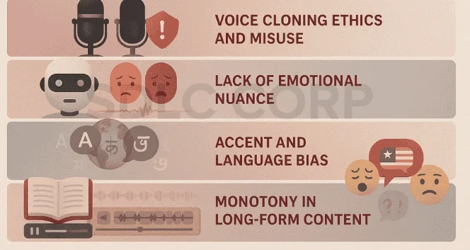 Text-to-Speech AI advantages infographic