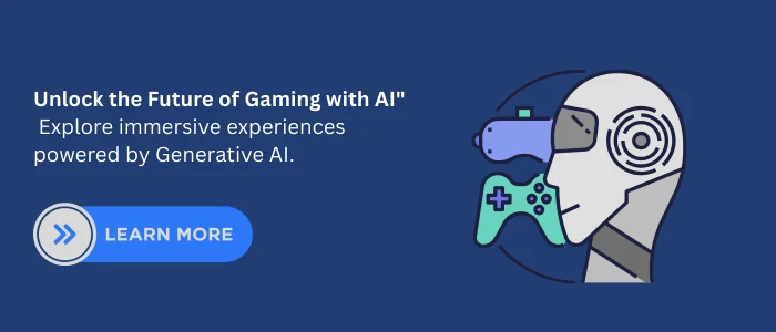 Unlock the future of gaming with Generative AI – explore immersive experiences and next-gen gameplay powered by artificial intelligence.
