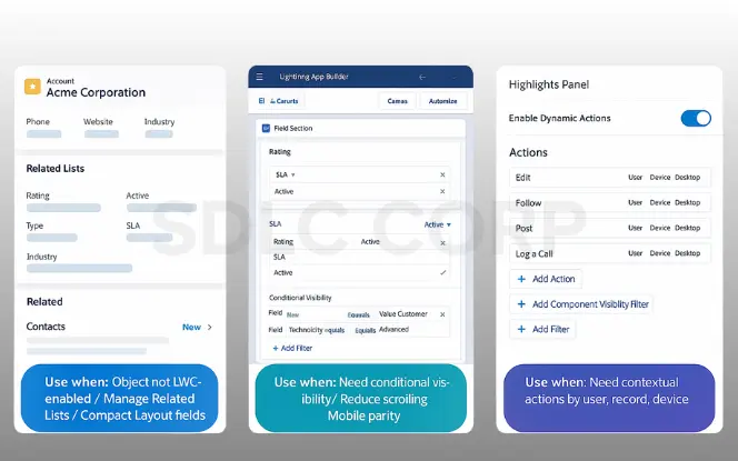 When to Use Page Layouts vs Dynamic Forms 