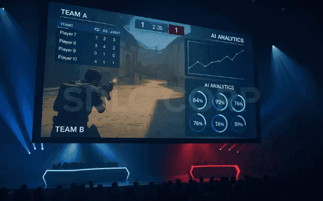 Generative AI in gaming driving esports analytics, performance tracking, and competitive balance.