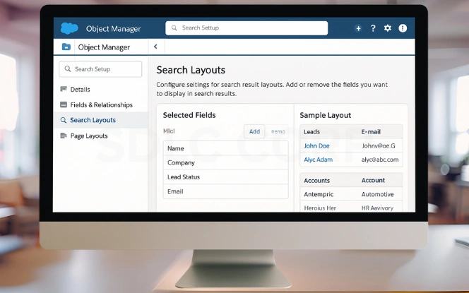  Customizing Search Layouts