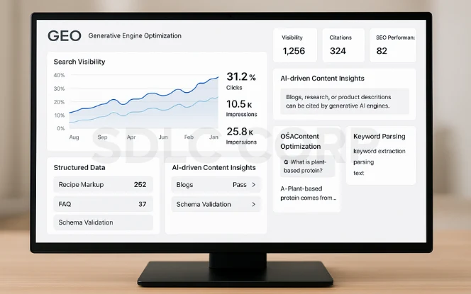 Strategic SEO: Generative Engine Optimization (GEO).