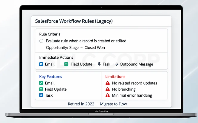 Salesforce Workflow Rules