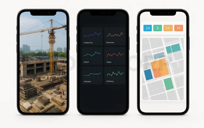 Mobile screen with AI in Cost Estimation: Accurate and Transparent Budgets