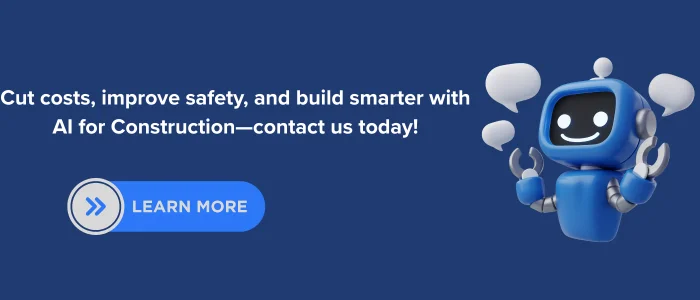 AI for construction CTA