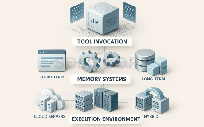 Technical Architecture of Tool-Using AI Agents​