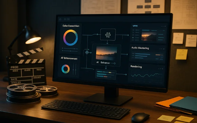 Post-Production Revolution Through Advanced AI Methodologies ​