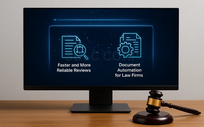 Faster contract reviews and automated document drafting for law firms