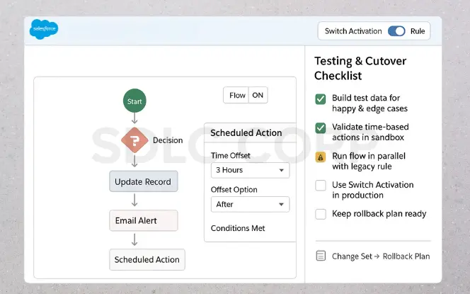 Test in a sandbox 
