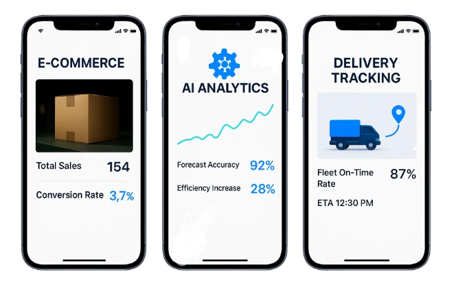 Banking app login screen