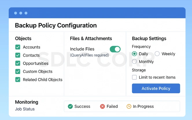 Building a Backup Policy 