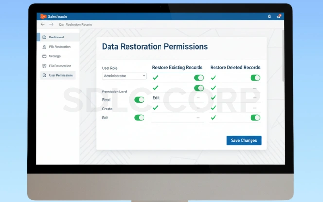 User Permissions Required
 