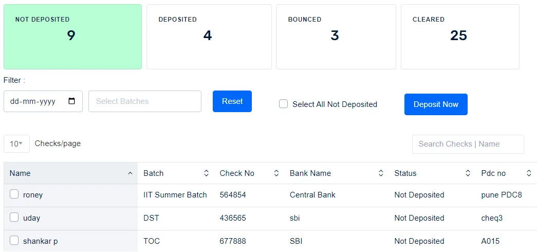 Admin Dashboard
