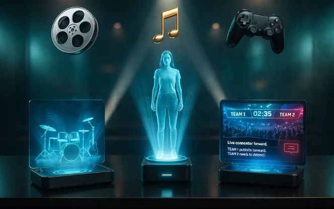 Future of Generative AI in Entertainment.