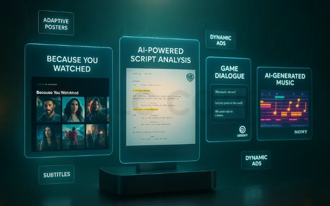 Real-World Examples of Generative AI in Entertainment
.