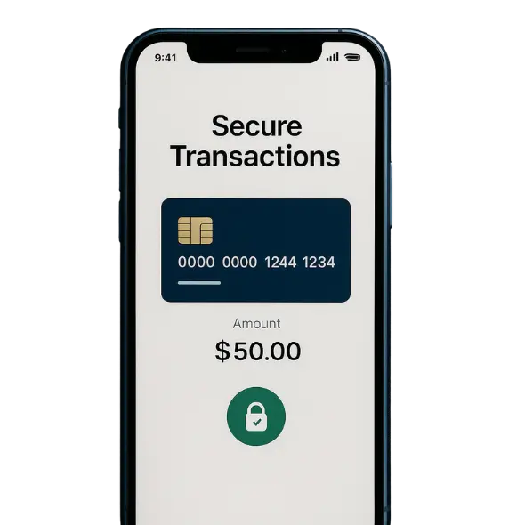  Banking app login screen